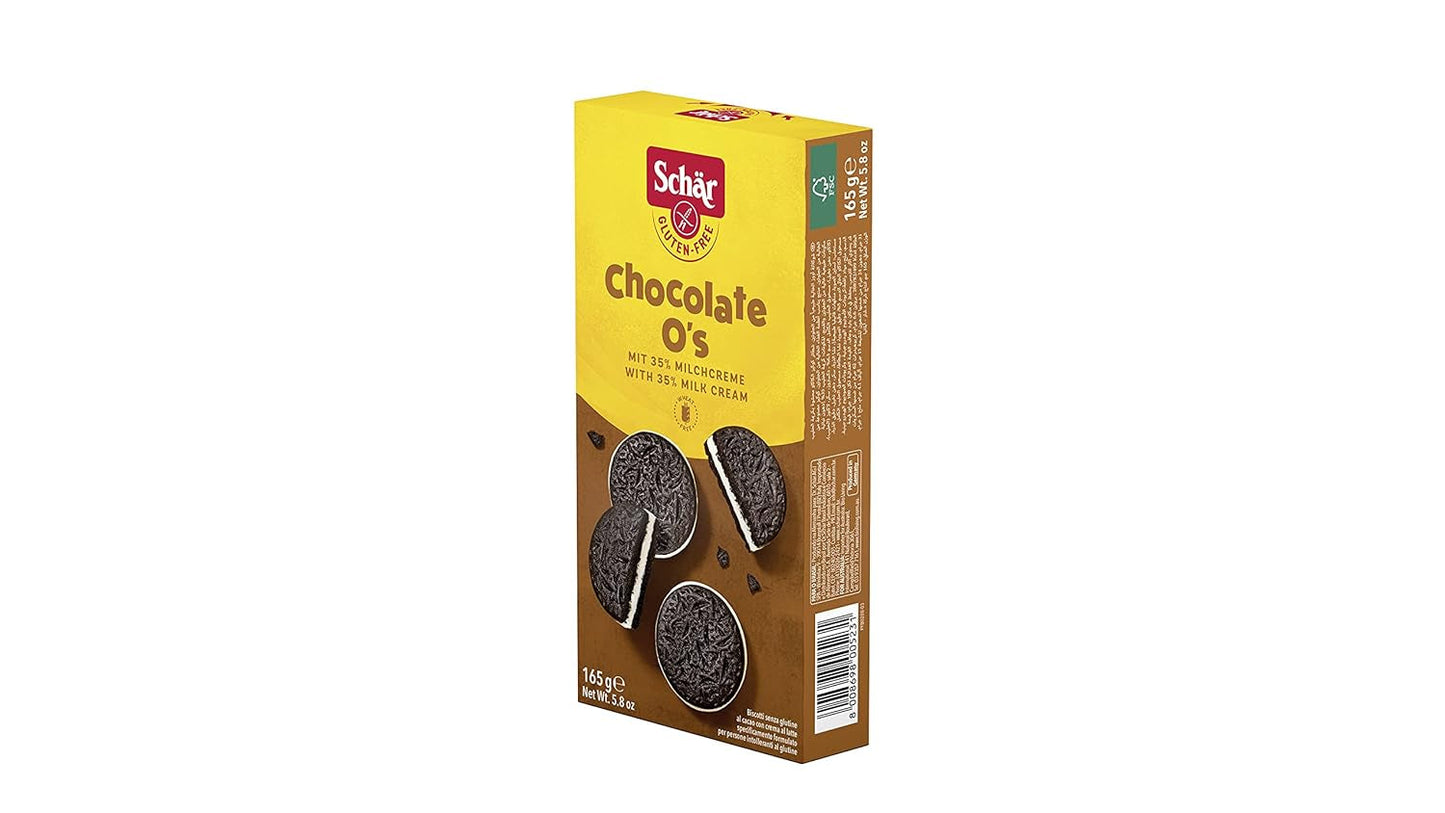 Čokoláda O'S kakaové sušenky, 165 g