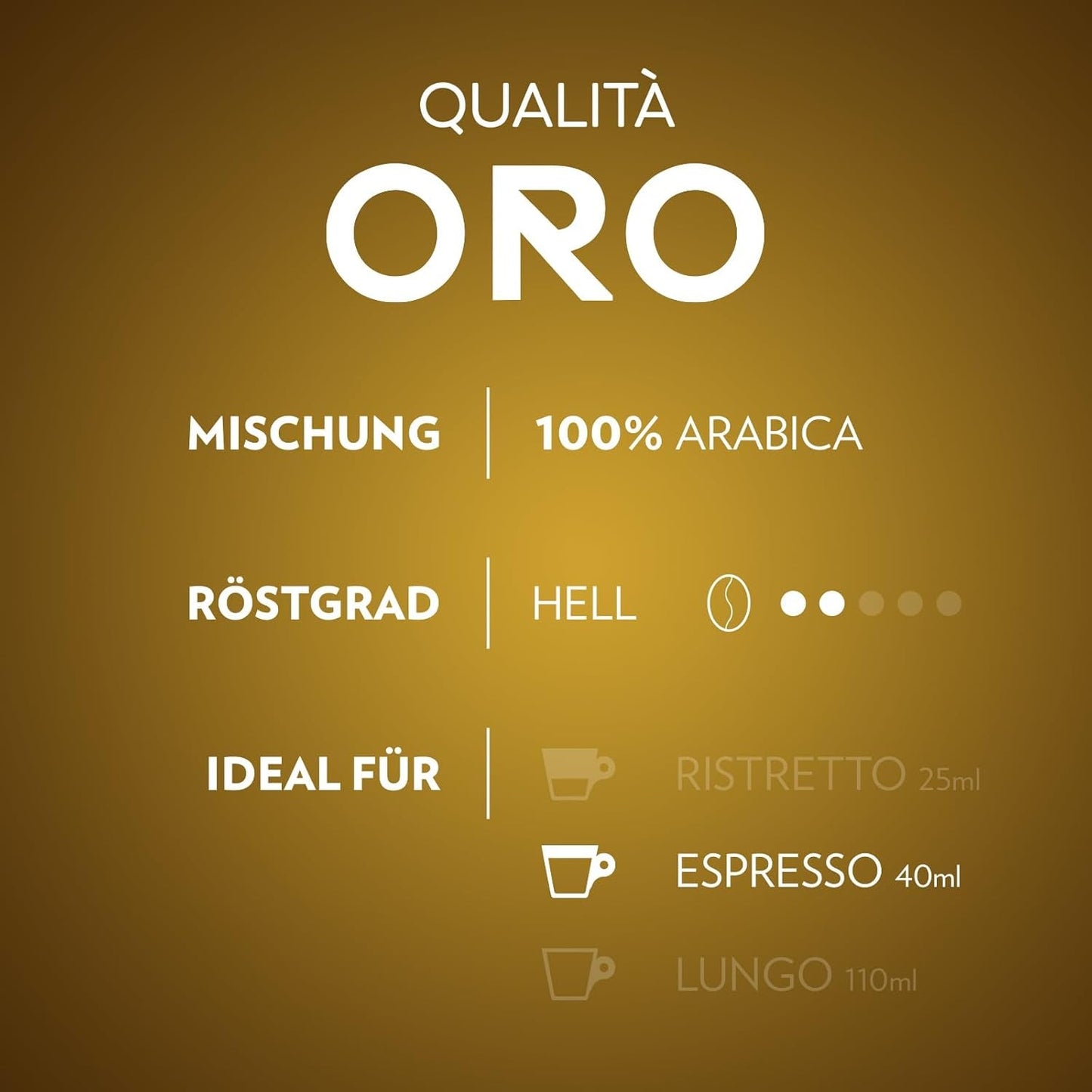 Lavazza Qualità Oro, Arabica-Bohnen s ovocně-květinovou příchutí, 10 kapslí, kompatibilní s Nespresso