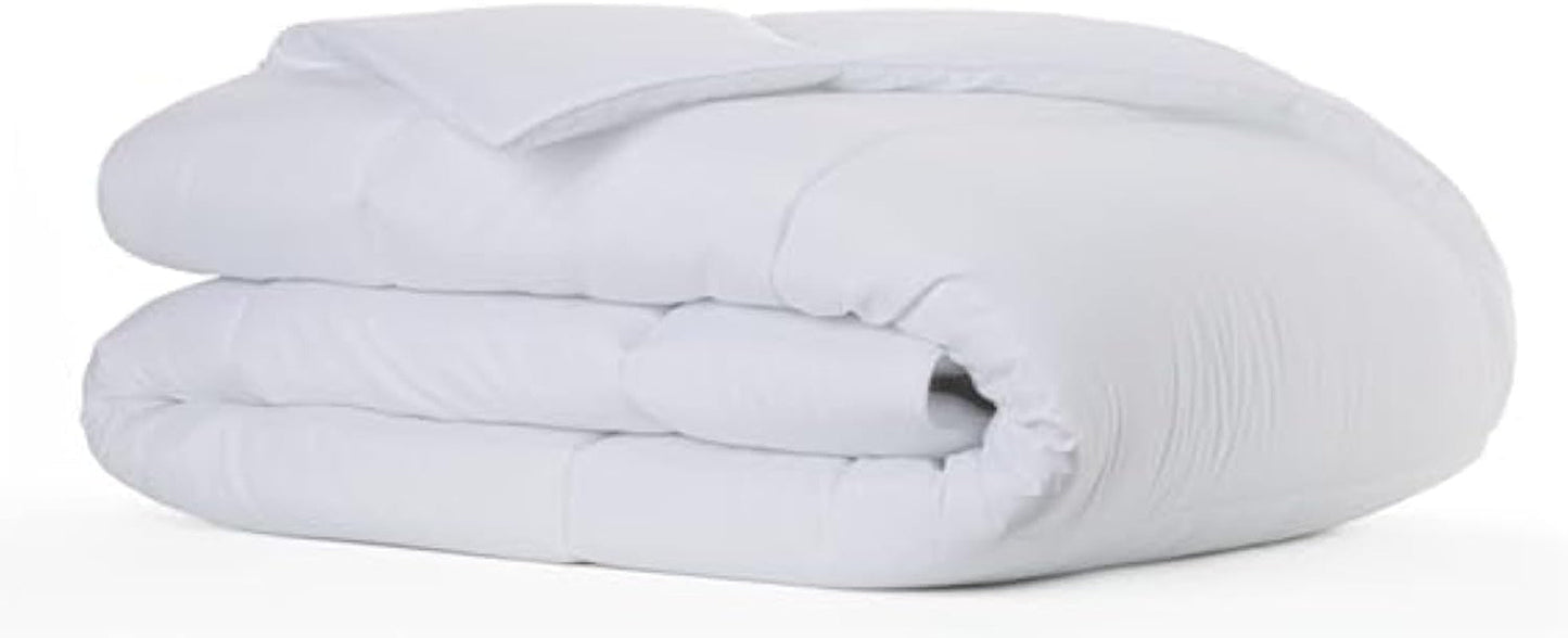 Přikrývka, přikrývka 3001 z vlákna proti roztočům, podzim-zima, 300 G/M², bílá (všechny velikosti dostupné) (postel 105/120-180 X 220 Cm) Přikrývky a přikrývky Naty Shop White Cama 105/120 - 180X220 Cm