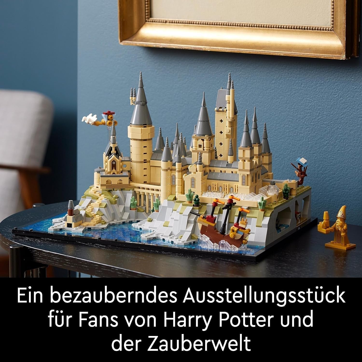 Bradavický hrad LEGO Harry Potter s hradními křídly - sbírka pro dospělé obsahující hlavní věž a astronomickou věž, Tajemnou komnatu a minifigurku architekta - dárek pro ženy - 76419 Stavebnice Besuche den LEGO-Store