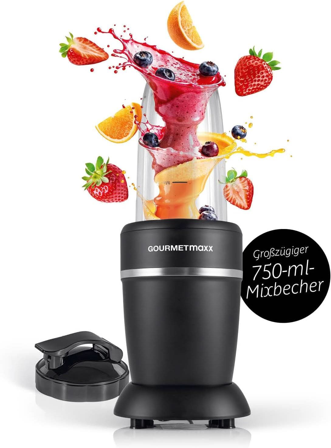 Gourmetmaxx Mr Magic Blender, Smoothie Maker s balíčkem příslušenství Xxl Naty Shop