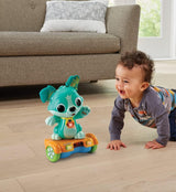 Vtech Baby Catch Me Puppy - Motorizované hoverboard štěně podporuje pohyb - S pohyblivými ušima, písničkami, zvuky a učebním obsahem - Pro děti ve věku 12-36 měsíců Bebe Toys Naty Shop