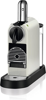 Nespresso EN167.W Citiz kávovar na kapsle, vysokotlaká pumpa a ideální regulace teploty, bez Aeroccino (napěňovač mléka), funkce úspory energie, 1260 W, krémově bílá, 37,4 x 11,9 x 25,5 cm