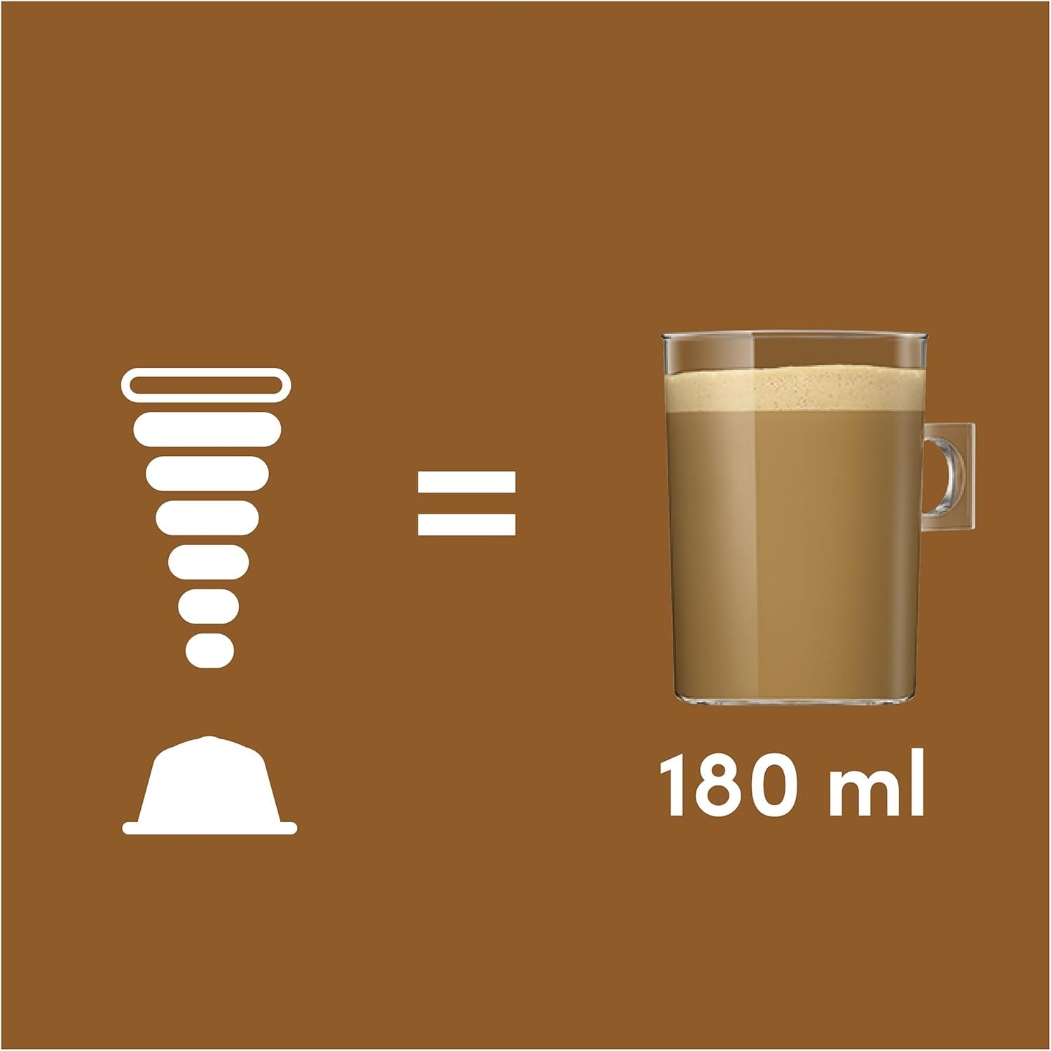 Nescafe Dolce Gusto – Dolce Gusto Café au Lait 16 KAPSLÍ 160 g (6x)