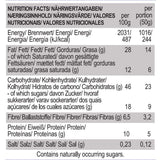 Veganské sušenky se slaným karamelem a mandlemi – jednotlivě balené bezlepkové bio mandlové ovesné vločky bez sóji – 12 x 50 g multibalení (balení 2 ks)