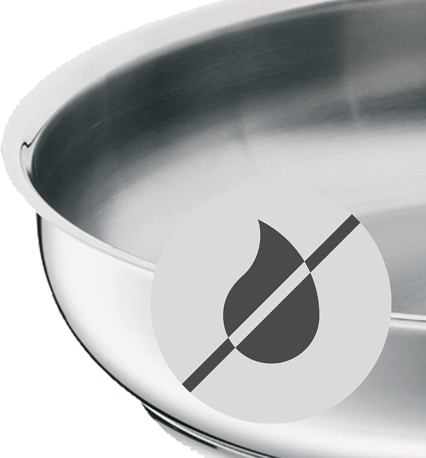 WMF Profi nerezová pánev 24 cm indukce, nerezová pánev Cromargan Hrnce a pánve Naty Shop