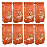 Crema d'Oro Intensa káva, mletá káva, pražená káva, celá zrna, kávová zrna, 8 x 1000 g