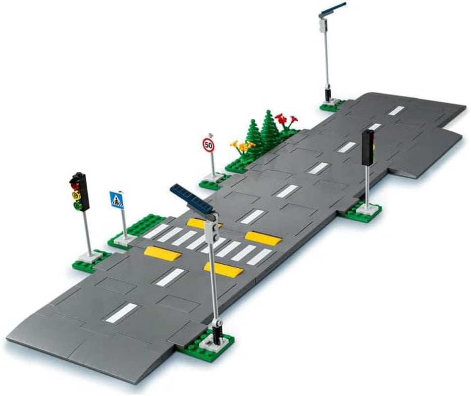 LEGO City Road Křižovatka se semafory Stavebnice s cihlami svítícími ve tmě 60304 Stavebnice Besuche den LEGO-Store