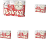 Toaletní papír Renova Renova Grand Royal 4vrstvý - 6 rolí, velký (balení 5 ks)