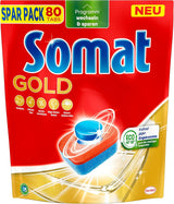 Somat Gold tabs do myčky (105 karet) Naty Shop Kitchen Detergents 80 kapslí -