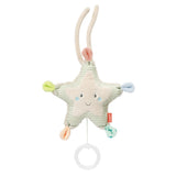 Fehn music box baby sleep aid ovečka - plyšová hračka s nástavcem - uspávací písnička "Brahms lullaby" - dětská hračka na cesty i domů - hudební hračky pro miminka a děti Hračky Bebe Naty Shop Starfish