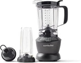 Nutribullet Full Size Blender, Elektrischer Mixer, Multifunkční Stabmixer, Professioneller Mixer, 1000 Watt Leistung, 1,6L Becher, Grau, NBF450DG Kitchen Naty Shop