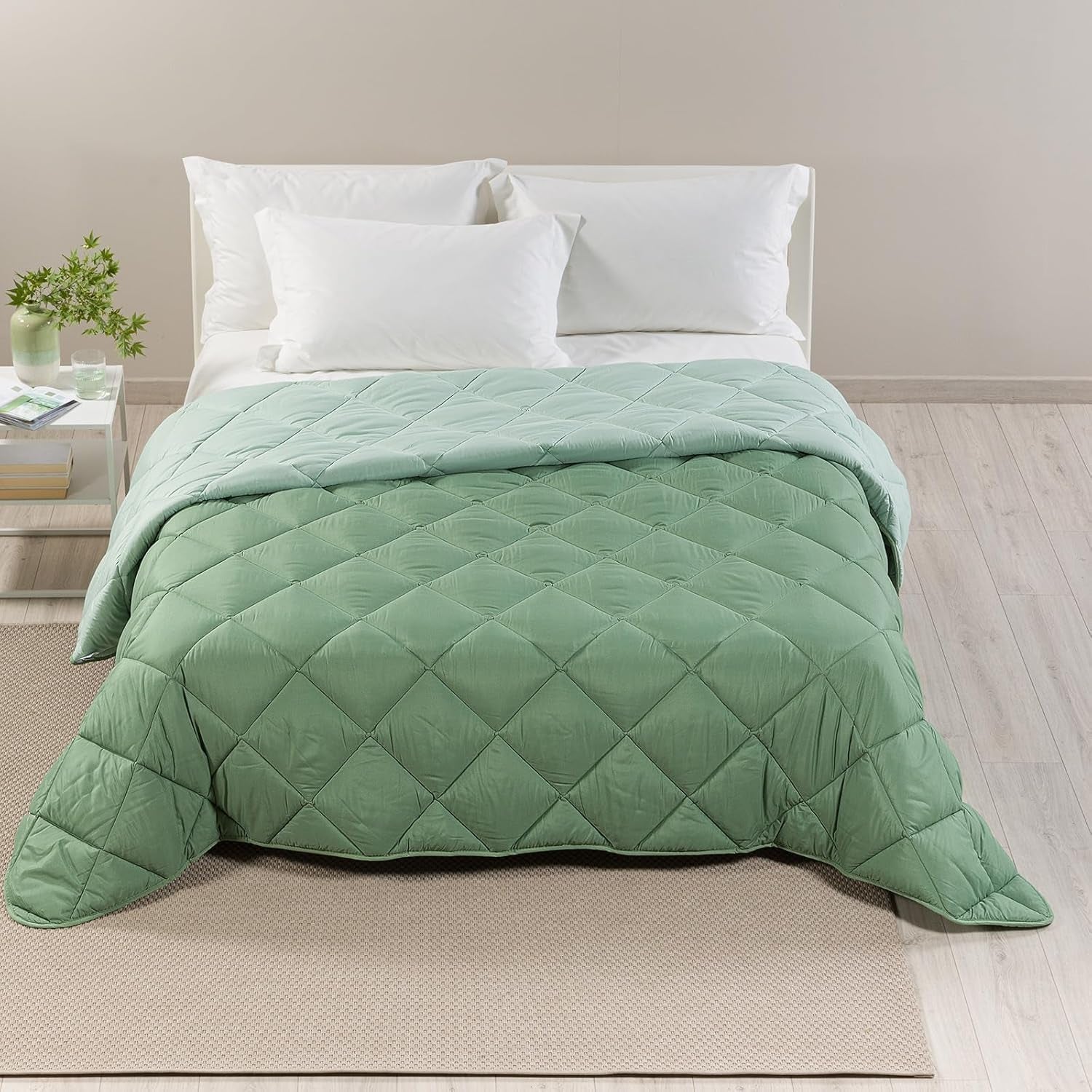 Zimní přikrývka Caleffi Double Bed Zimní přikrývka 260 X 265 cm Mikrovlákno Double Bed Zimní Měkká Pohodlná Polstrovaná Odolná Pratelná Hypoalergenní přikrývka Vyrobeno v Naty Shop Přikrývky a přikrývky