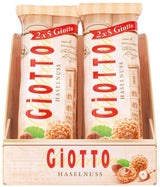 GiOTTO – cukrářská specialita připravená podle originální italské receptury – oplatková skořápka, mléčná a lískooříšková krémová náplň a poleva kousky lískových oříšků – 10 x 21,5g