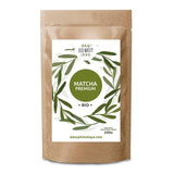 Japonský čaj Matcha, prémiová kvalita, prášek. 100% přírodní. Reduktor zeleného čaje, silný detoxikátor a antioxidant. Čistě pěstovaná matcha - Původ: Japonsko (100 g)