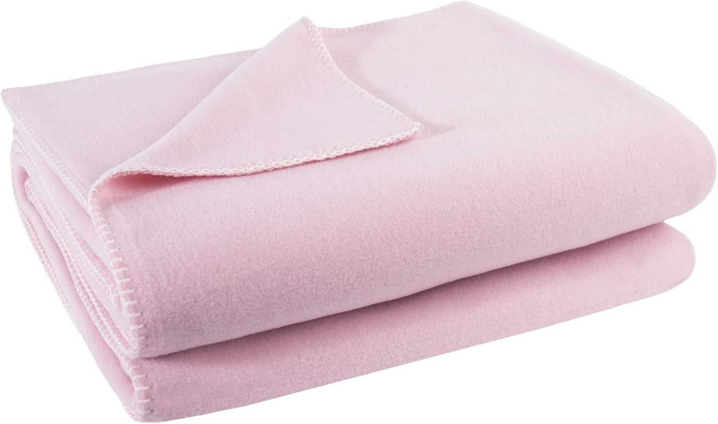 Zoeppritz Decke in Der Farbe: Rot, Aus 65% Polyester, 35% Viskóza Hergestellt, Gre¶ÃŸe: 160X200 Cm, 103291-235-160X200