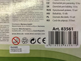Bino World of Toys Domeček pro panenky s balkonem, Hračka pro batolata od 3 let, se 3 patry, schodištěm, 4 pokoji a balkonem vč. 15-TLG. Doplňky, Pro podporu dětských dovedností, Růžový design domečků pro panenky Naty Shop