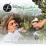VITSTORM® Slim Tea Kardamom – BIO čaj Yerba Mate – Detoxikační a diuretický čaj – 100G