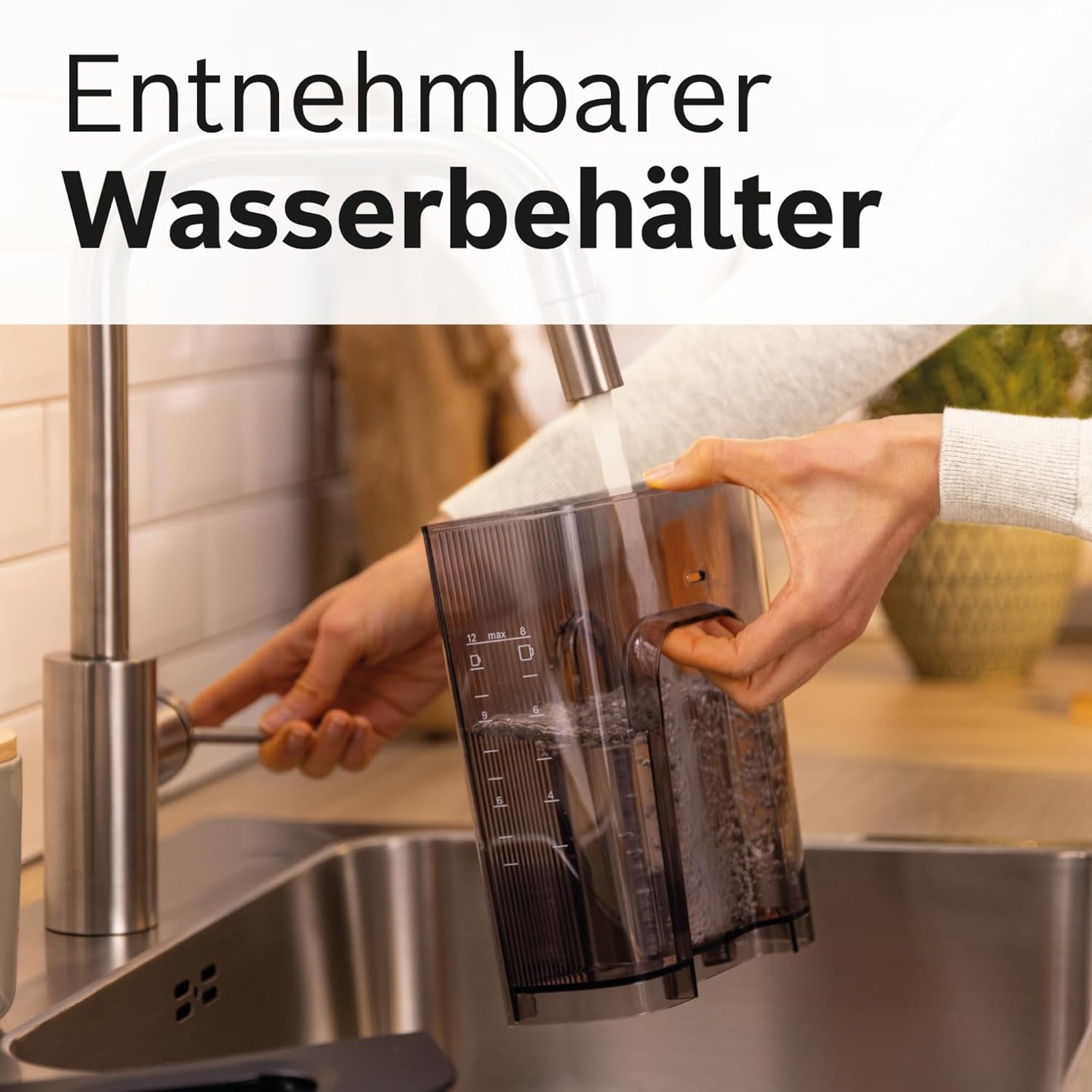 Bosch MyMoment TKA6M273 Filtrační espresso kávovar, 1L termokarafa, 8-12 šálků, Anti-Drip systém, otočný držák filtru, odvápňovací program, vyjímatelná nádržka na vodu, 1200 Watt, matná černá