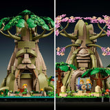 LEGO The Legend of Zelda Deku Tree 2-v-1 - sběratelský kousek s princeznou Zeldou a 3 minifigurkami Link - stavebnice pro dospělé a nápad na dárek pro fanoušky videoher - 77092 Stavebnice Besuche den LEGO-Store