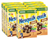 NESTLE Nesquik Duo, hořká a bílá čokoládová cereálie s celozrnnou moukou, balení 7 x 325 gramů cereálií Naty Shop
