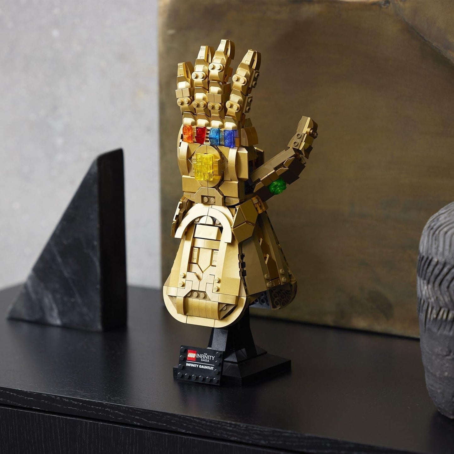 LEGO 76191 Marvel Super Heroes Rukavice na nekonečno Rukavice Avengers Model Rukavice Thanos Stavebnice pro dospělé Vějířový předmět Dárek pro muže Ženy Her Him Stavebnice Besuche den LEGO-Store
