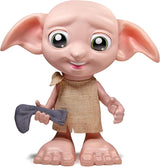 Kouzelnický svět Harry Potter - Interaktivní panenka Dobby House Elf s více než 30 zvuky, větami a pohyby, německo-italská, hračka pro 6 let, fanouškovský článek Panenky Naty Shop