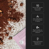 – Mletá etiopská káva – 250 g – Speciální káva – Středně pražený – 100% Arabica – Tóny medu, skořice a čokolády – Intenzivní kyselost – Střední tělo