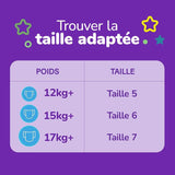 Denní plenky Huggies Pull-Up Trainer pro chlapce - 2-4 roky Velikost 6-7 Stahovací plenky (40 kalhot) - Tréninkové toaletní kalhotky pro snadný nácvik toalety - Učte se od mokra k suchu
