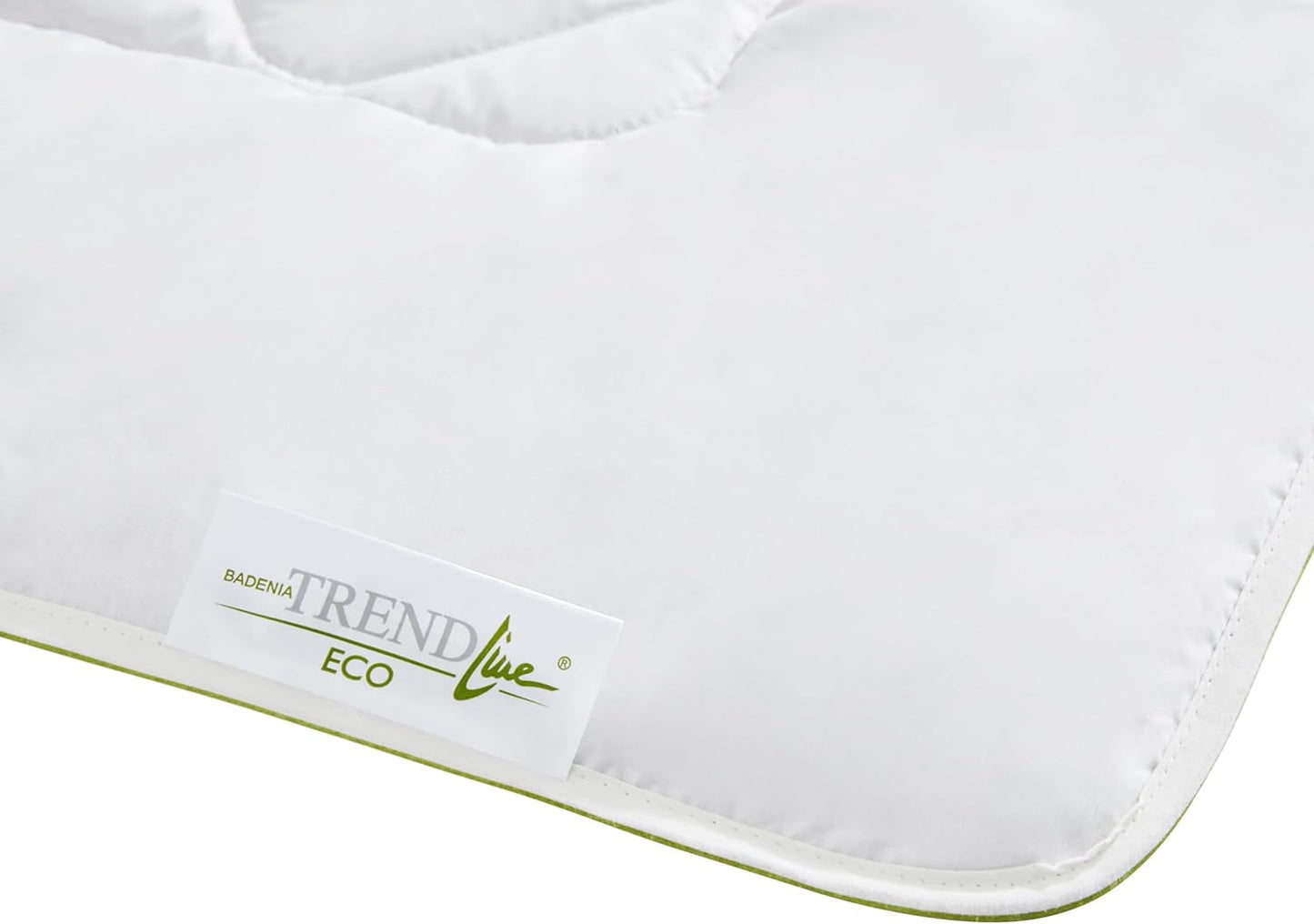Badenia Trendline Eco Quilt Camel Lehká 155 X 220 Cm, bílá, certifikovaná Oeko-Tex, vyrobena v souladu s německým standardem kvality Přikrývky a přikrývky Naty Shop