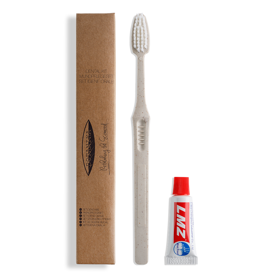 Zubní sada, Botanika, 100 kusů Hotelová kosmetika Naty Shop