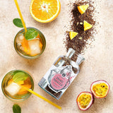 Ankerkraut Red Orange & Passion Fruit Tea 90 g v korkové nádobě Prémiový sypaný čaj Dárek Wellness Drink