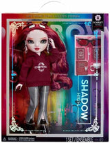 Rainbow High Shadow High Series 3 - Scarlett Rose - Maroon Fashion Panenka - Módní oblečení a více než 10 barevných herních doplňků - Ideální pro děti ve věku 4-12 let a sběratele