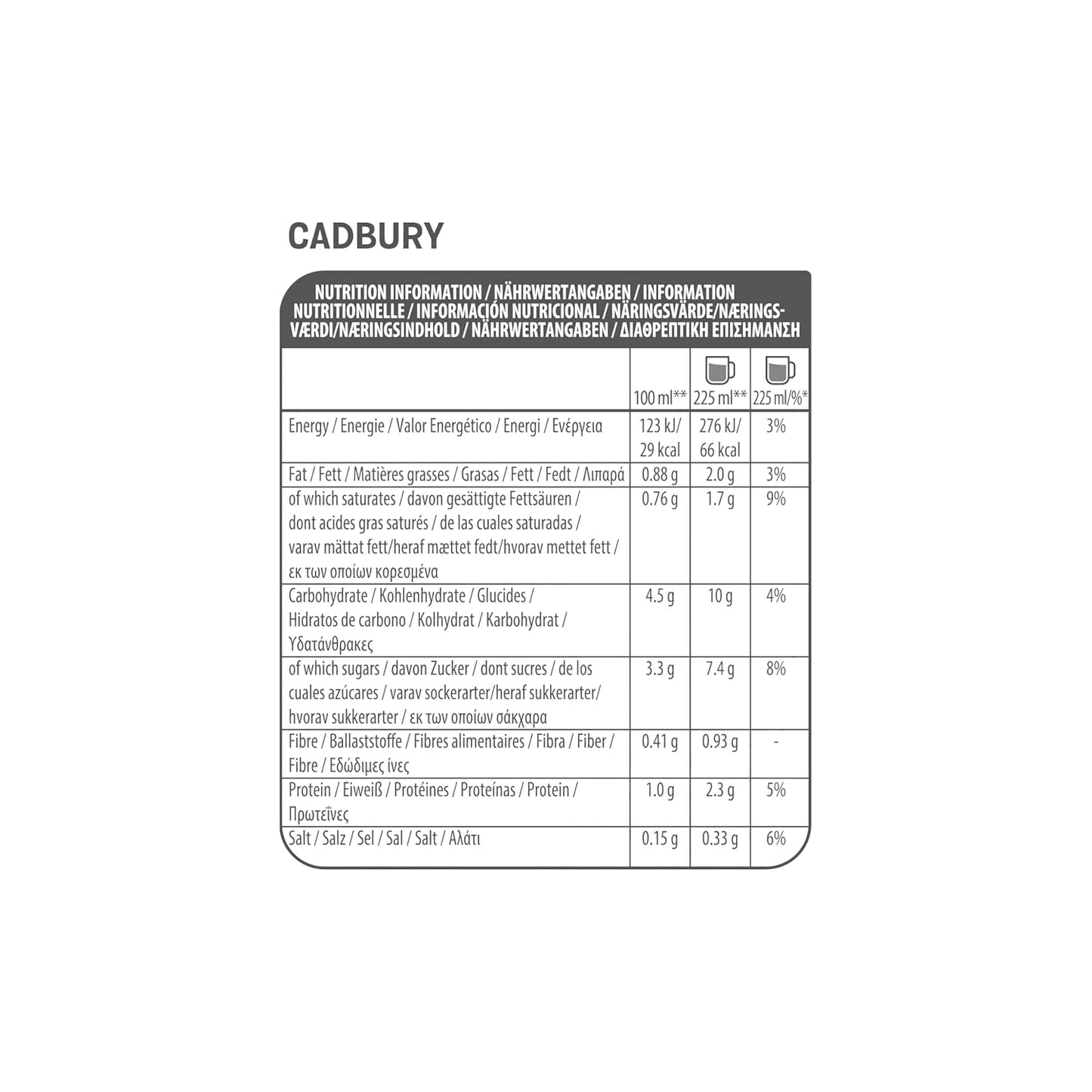 Tassimo Kapseln Cadbury Kakao, 5 x 10 padů, 50 Kakaokapsel