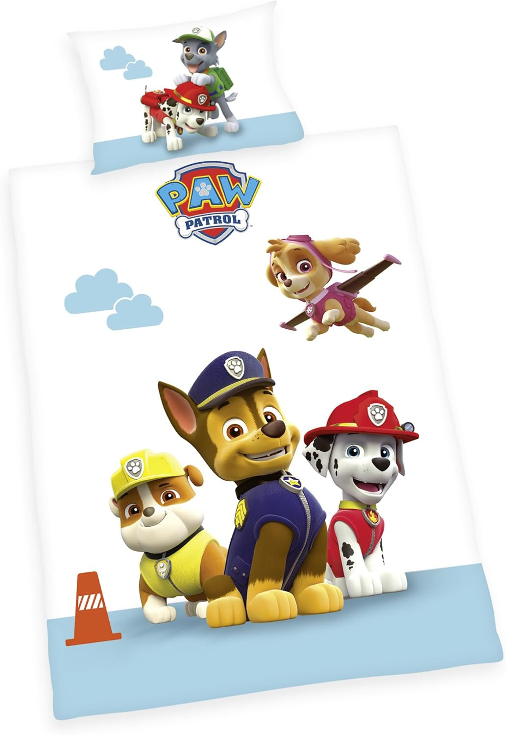 Sada dětského povlečení PAW Patrol, oboustranná Povlečení - dětské Naty Shop Flannel