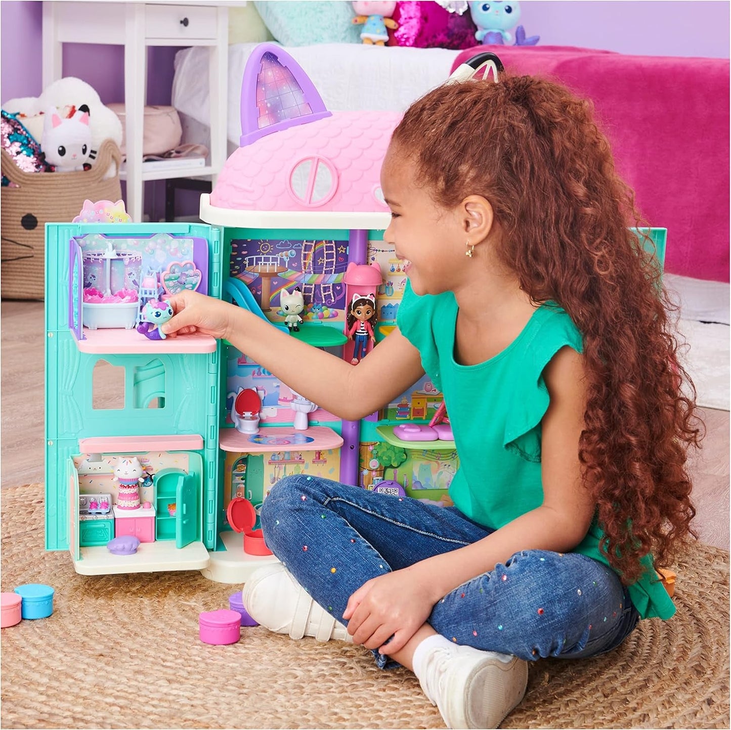 Pokoj Gabby's Dollhouse Deluxe Room, Sweet Dreams a Gabby's Dollhouse Deluxe Room