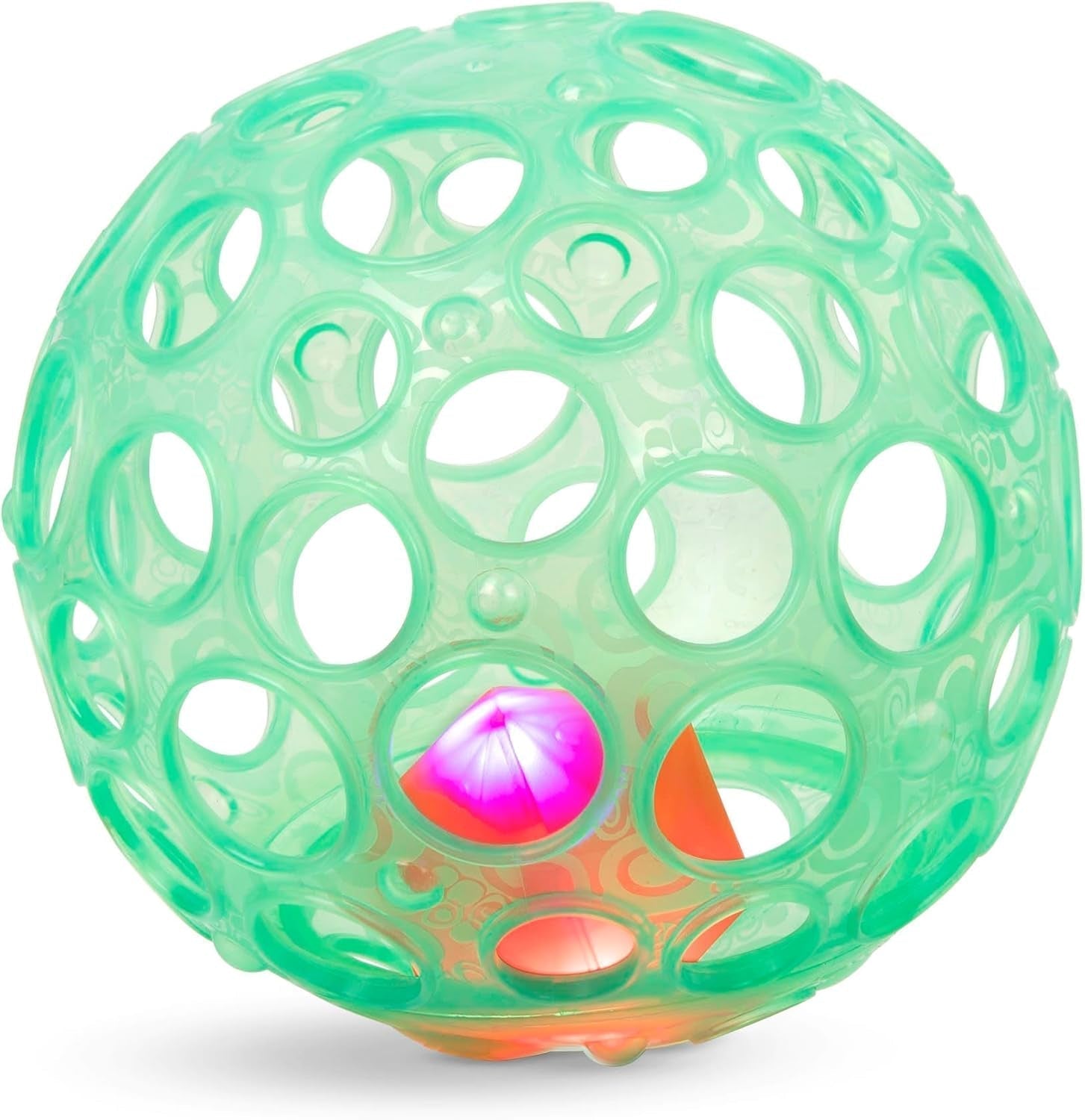 B.toys Baby Toy Dětská hračka, motorická hračka se světlem - Hračka pro novorozence, dívky a chlapce od 0 měsíců, bez PVC Hračky pro miminka Naty Shop Ball se světlem
