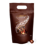 LINDOR čokoládové kuličky s lískovými oříšky, pytel 1 kg + sud Johnnie Walker Sherry 0,7 litru