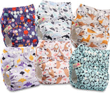 Littles a Bloomz FLP2-0406 Standard Clip opakovaně použitelná plena, 4 plenky