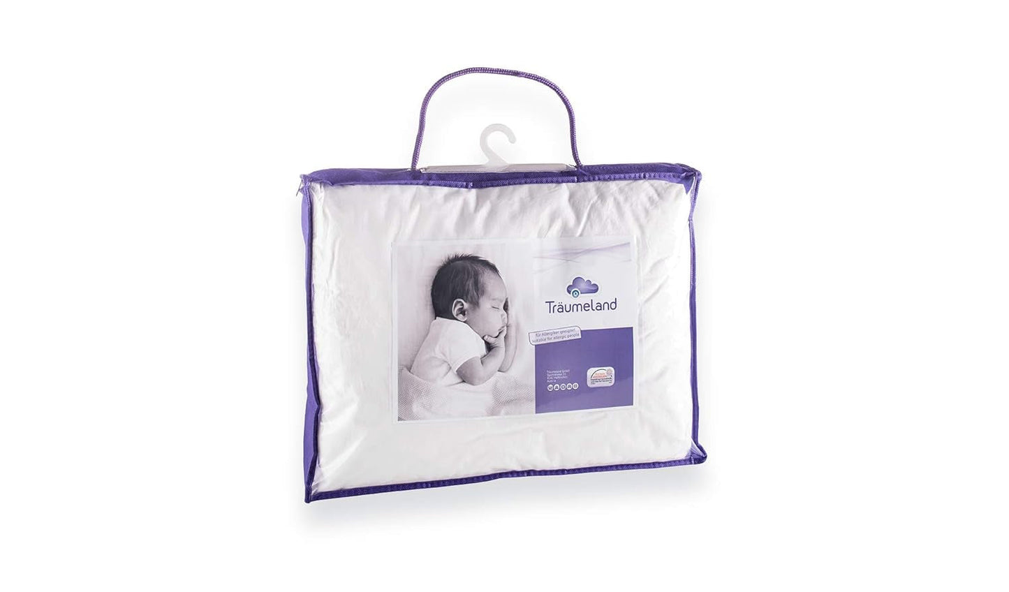 Dreumeland T060183 Polštář Mech s Tencelem 40 X 60 cm, bílý Standardní polštáře Naty Shop