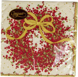 Třívrstvé papírové ubrousky 8070C, 20 kusů, 25 x 25 cm, pepř