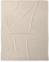TOM TAILOR Wellsoft deka, 150X200 Cm, 100% Polyester/ Wellsoft, vyšívané logo, WELLSOFT BLANKET Orange (Warm Coral) Deky a přikrývky Naty Shop Béžová 150X200 Cm