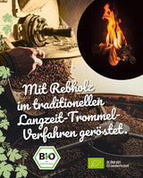 Blank Roast - BIO Winzer Kaffee 1000g - schonend mit Pfälzer Rebholz geröstet - ganze Kaffee-Bohnen aus Peru - 100% Arabica Röstung - schokoladig & nutsig - säurearm