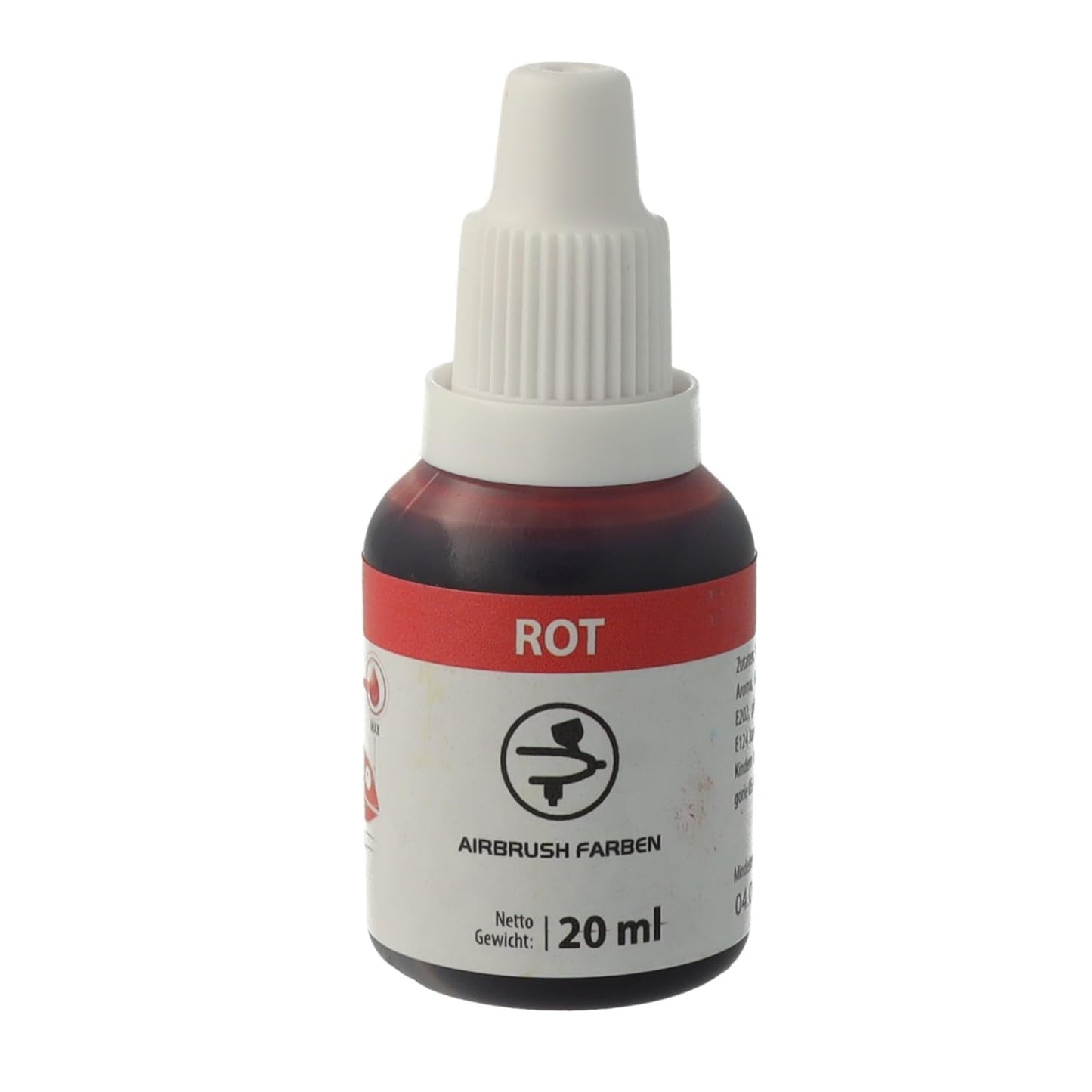 Bakeryteam airbrush potravinářské barvivo červené 20ml