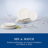12dílná sada nádobí Villeroy & Boch Wonderful World, Vhodné do myčky a mikrovlnné trouby, Bílá, Talíře, Nádobí, Porcelán, Talíře, Sada, Sada Moderního nádobí, Prémiový porcelán