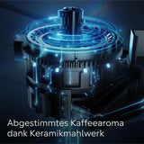 Automatický espresso kávovar Siemens EQ700 classic TP715D01, ovládání aplikací, cold brew, intuitivní dotykový displej, až 10 jednotlivých kreací kávy jako oblíbené, automatické čištění párou, 1500 W, stříbrná šedá