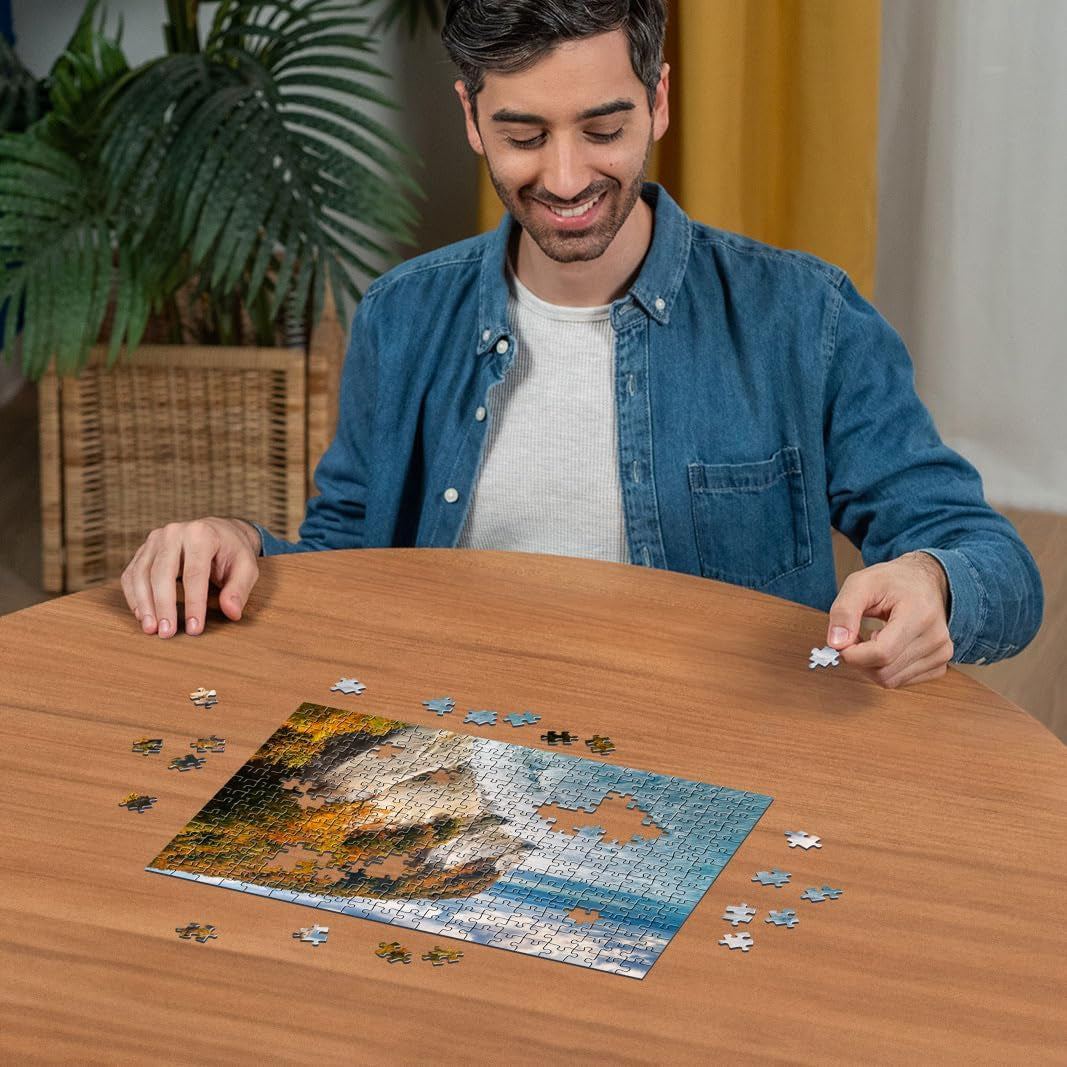 Ravensburger Puzzle 12001479 - Kreidefelsen Auf Rügen - 300dílné puzzle Německo Kolekce pro dospělé ve věku 14+ Puzzle Naty Shop