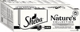 SHEBA Nature's Collection v omáčce – vysoce kvalitní mokré krmivo pro kočky, jemné odrůdy (MSC) v porcovaných sáčcích – 72 x 85 g
