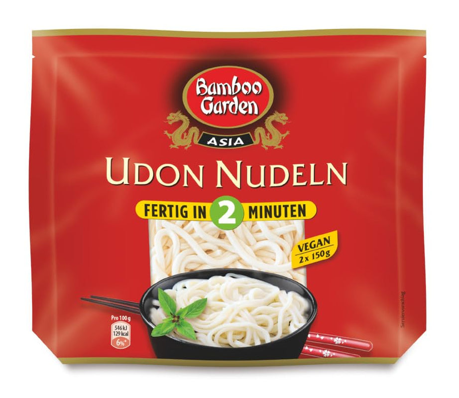 Udon nudle z Bamboo Garden, předvařené, 300g
