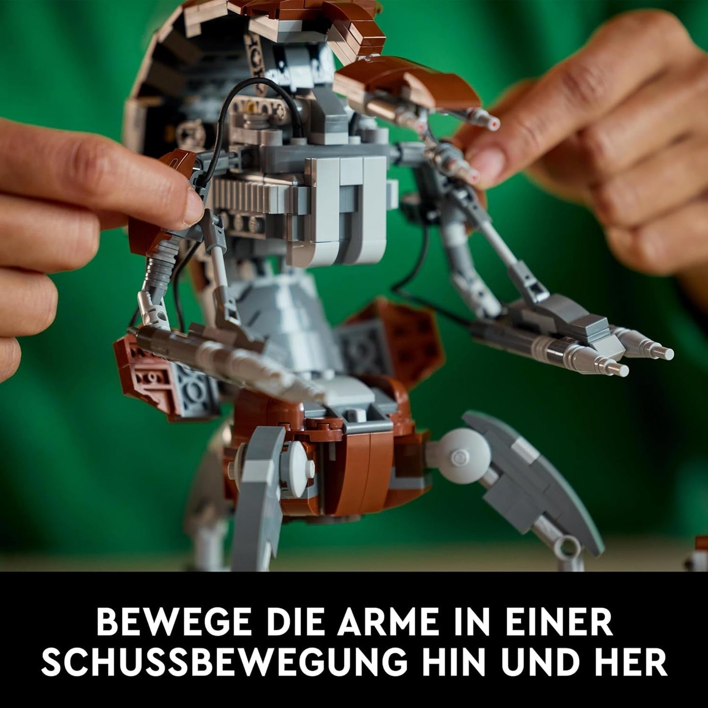 Sada droideka LEGO Star Wars, sada modelu droida pro dospělé, dekorace na stůl, sběratelská sada, nápad na dárek pro muže a ženy 75381 Stavebnice Besuche den LEGO-Store
